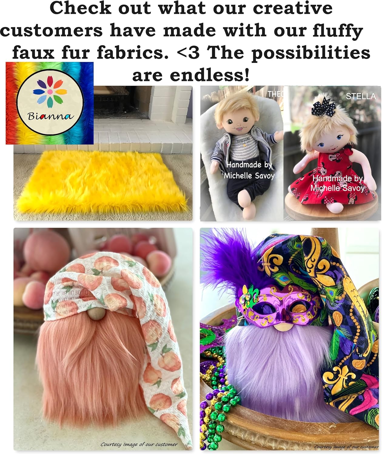 Bianna Olive Green Faux Fur Fabric, by The Yard, American Seller, Luxury Shag Shaggy Material for Crafting, Sewing, Costumes, Fursuits, Home Decor (5x60 inches)